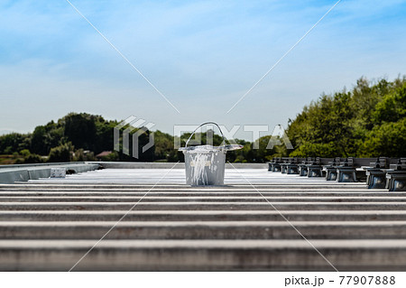 DIYリフォーム 陸屋根の塗り替え塗装 DIYリフォーム 陸屋根の塗り替え塗装 77907888