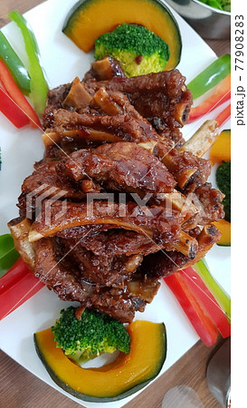 フォーム 牛肉 食べ物 77908283