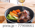鉄板ステーキ 77908661