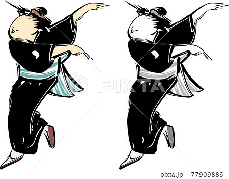 浮世絵 踊り子 その4 浮世絵 踊り子 その4 77909886