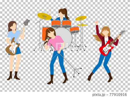 ガールズバンド ガールズバンド 77910916