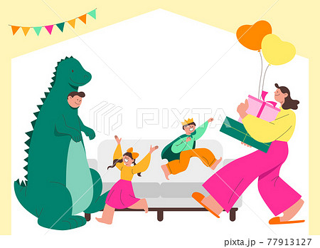 children day greeting card 77913127