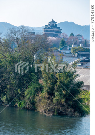 京都 福知山市 福知山城 景色 京都 福知山市 福知山城 景色 77914530