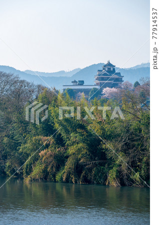 京都 福知山市 福知山城 景色 京都 福知山市 福知山城 景色 77914537