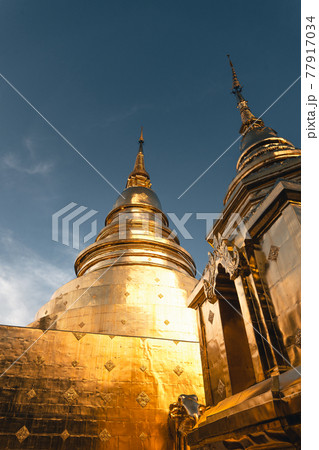 Golden Thai temples and pagodas Golden Thai temples and pagodas 77917034