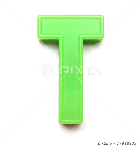 Magnetic uppercase letter T 77918805