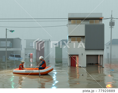 水害と住宅 77920889