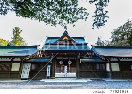 三重県 伊勢神宮・内宮（神楽殿） 77921913