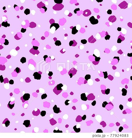 Abstract modern leopard seamless pattern. Animals trendy background. Pink and black decorative vector stock illustration for print, card, postcard, fabric, textile. Modern ornament of stylized skin Abstract modern leopard seamless pattern. Animals trendy background. Pink and black decorative vector stock illustration for print, card, postcard, fabric, textile. Modern ornament of stylized skin 77924083