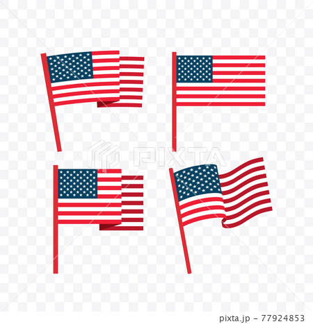 American Flag Vector Illustration 77924853
