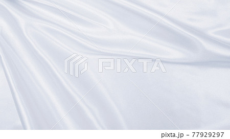 Smooth elegant grey silk or satin luxury cloth as wedding background. Luxurious background design 77929297