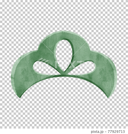 正月縁起物 松の手描き水彩イラストのイラスト素材