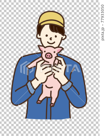 農業女子 畜産女子 養豚 女性 イラスト 農業女子 畜産女子 養豚 女性 イラスト 77933050