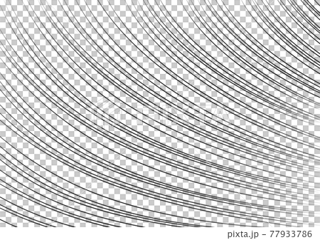 漫畫效果線圖：速度線曲線 77933786