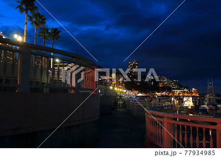 熱海市の海岸の公園からの風景 熱海市の海岸の公園からの風景 77934985