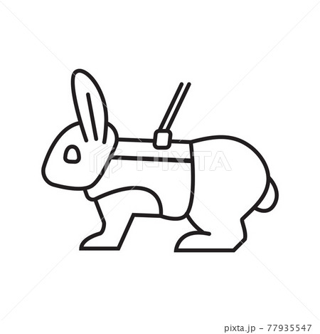 Ferret, hamster, rabbit are the symbols shown. Rat, guinea pig icons. 77935547