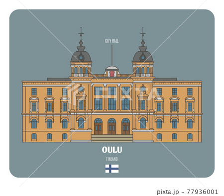 City hall in Oulu, Finland 77936001