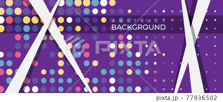 Colorful abstract background vector illustration. Horizontal decoration site header or footer background template. 77936502