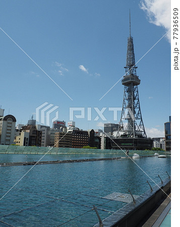 コロナ禍での名古屋テレビ塔とオアシス21水の宇宙船 15 77936509