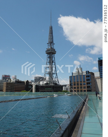 コロナ禍での名古屋テレビ塔とオアシス21水の宇宙船 17 77936512