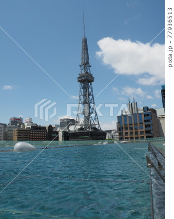 コロナ禍での名古屋テレビ塔とオアシス21水の宇宙船 18 77936513