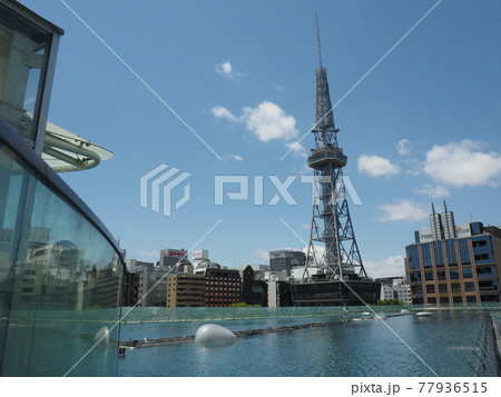 コロナ禍での名古屋テレビ塔とオアシス21水の宇宙船 20 77936515