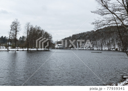 Belgium, Spa, overview of Lake Warfaaz 77939341