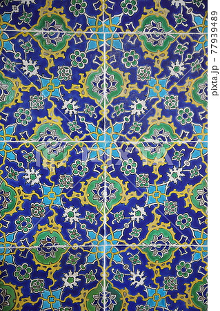 トプカプ宮殿のタイル(イスタンブール、トルコ) トプカプ宮殿のタイル(イスタンブール、トルコ) 77939489