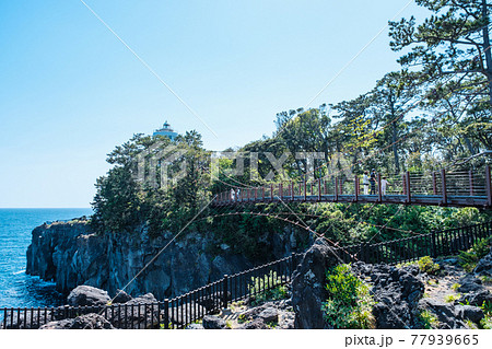 城ヶ崎海岸：門脇吊橋 77939665