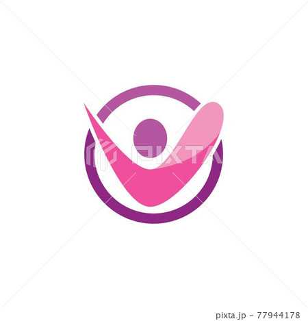 Healthy Life people Logo Healthy Life people Logo 77944178