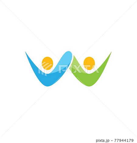 Community, network and social icon 77944179