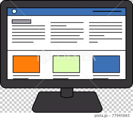 Website PC Internet Business screen Website PC Internet Business screen 77945665