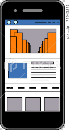 智能手機網站互聯網衝浪屏幕數字網頁設計 77945871