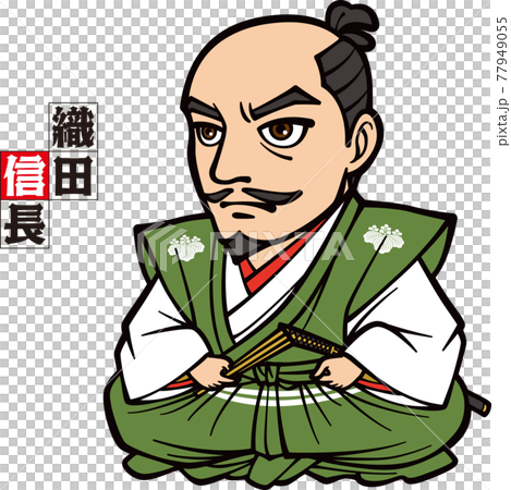 織田信長盛裝坐著【3頭】 77949055