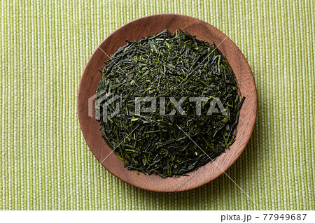 煎茶の茶葉 煎茶の茶葉 77949687