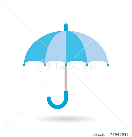 傘のイラスト illustration of an umbrella 77949955
