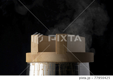 羽釜でご飯を炊く 77950425