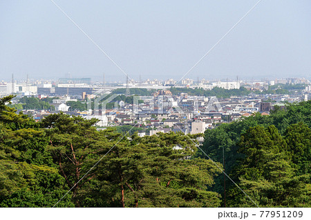 塩船観音寺からの眺め　初夏　東京都青梅市 77951209