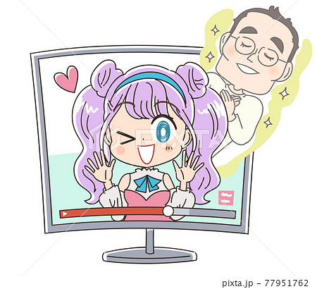 バーチャル美少女受肉おじさん（バ美肉おじさん） 77951762