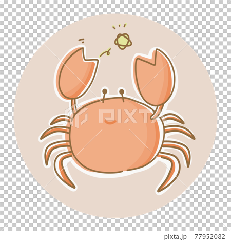 12星座のかに座のイラスト 12星座のかに座のイラスト 77952082