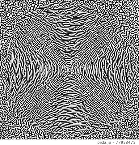 Cyclic Symmetric Multiscale Turing Pattern. Monochrome texture Cyclic Symmetric Multiscale Turing Pattern. Monochrome texture 77953475