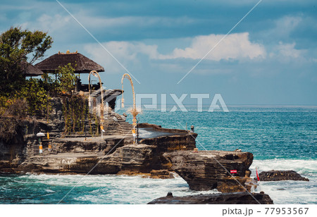Tanah Lot temple in Bali Indonesia Tanah Lot temple in Bali Indonesia 77953567