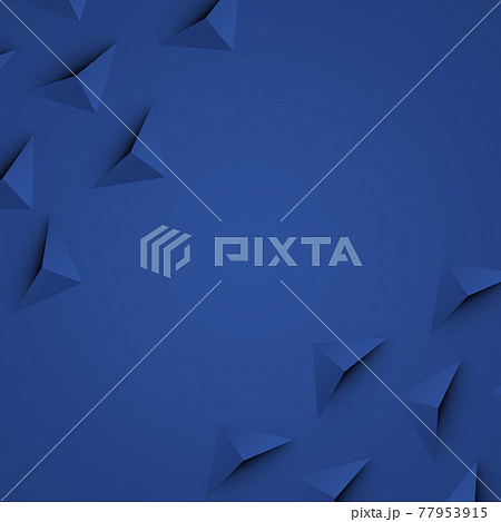 三角形の突起物 幾何学模様の背景素材 3dイラストレーションのイラスト素材