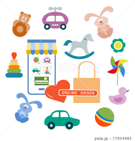 Vector Online order Kid Toy Play Game Childhood 77954993