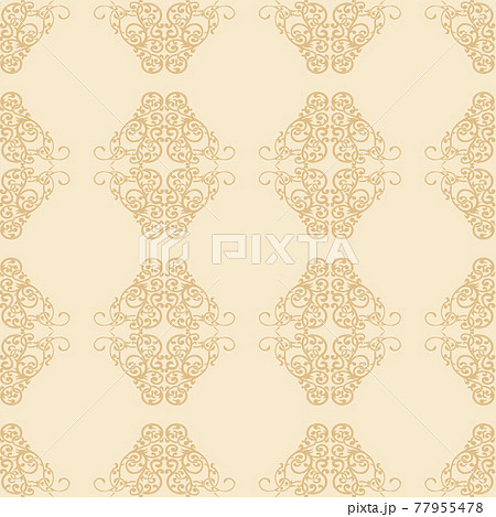 Floral Ornament Seamless Pattern Background Decoration Vector 77955478