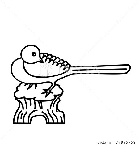 肥後細川氏の家紋　鶺鴒 77955758