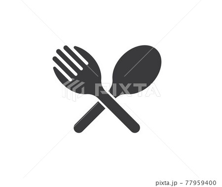 fork,spoon logo icon vector illustration fork,spoon logo icon vector illustration 77959400