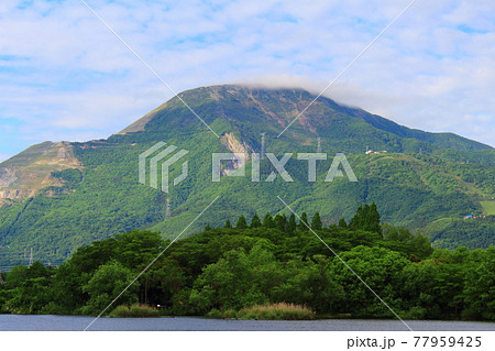 三島池から眺める伊吹山 三島池から眺める伊吹山 77959425