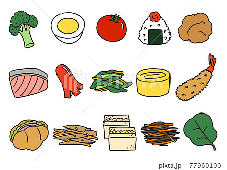 お弁当のおかずのパーツセット お弁当のおかずのパーツセット 77960100