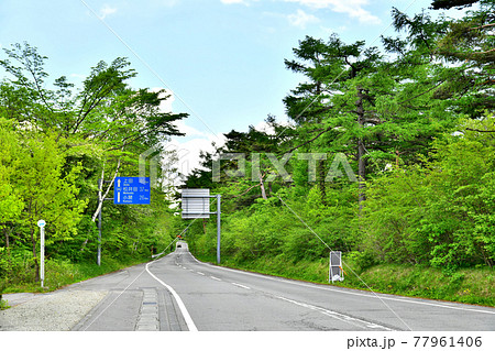 峰の茶屋より千ヶ滝方面を望む(長野県軽井沢町)【2020.6】 峰の茶屋より千ヶ滝方面を望む(長野県軽井沢町)【2020.6】 77961406